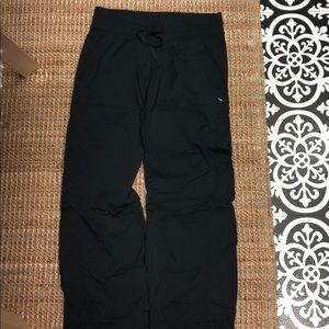 Black lululemon studio pants